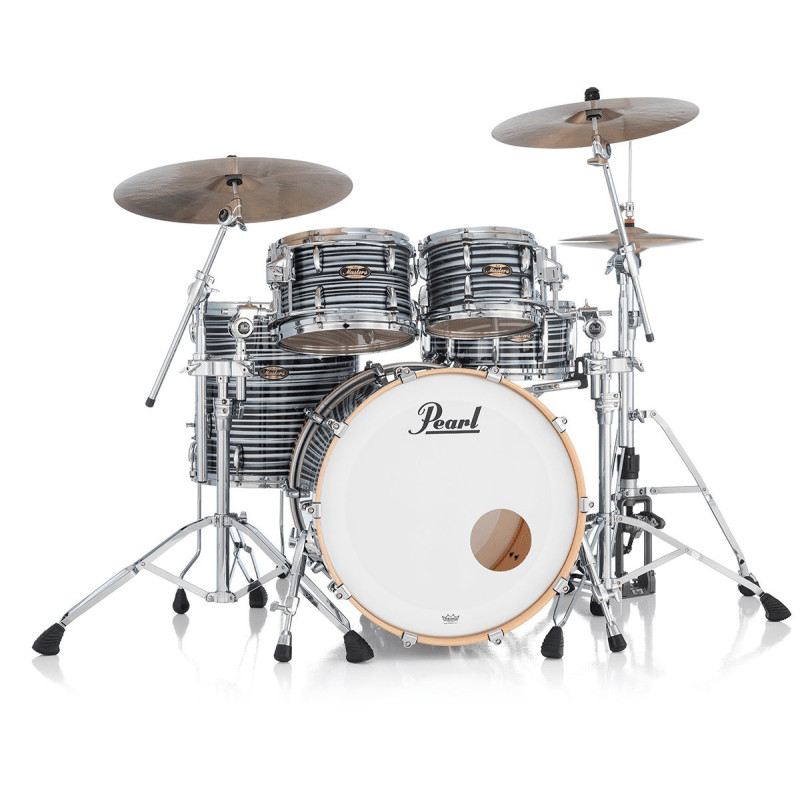 PEARL MMGC924XSPLC-855 batterie acoustique masters maple gum rock 22" gyrolock-l black oyster swirl