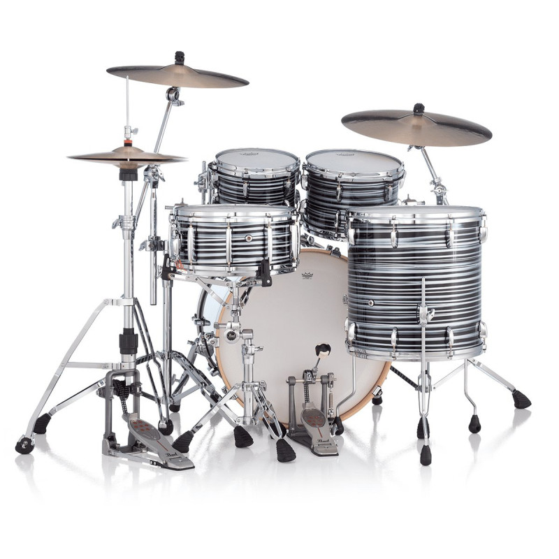 PEARL MMGC924XSPLC-855 batterie acoustique masters maple gum rock 22" gyrolock-l black oyster swirl