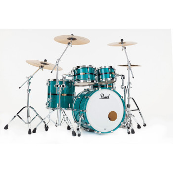 PEARL MP4C924XSPSC-850 batterie acoustique masters maple pure rock 22" optimount aqua turquoise stripe