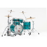PEARL MP4C924XSPSC-850 batterie acoustique masters maple pure rock 22" optimount aqua turquoise stripe