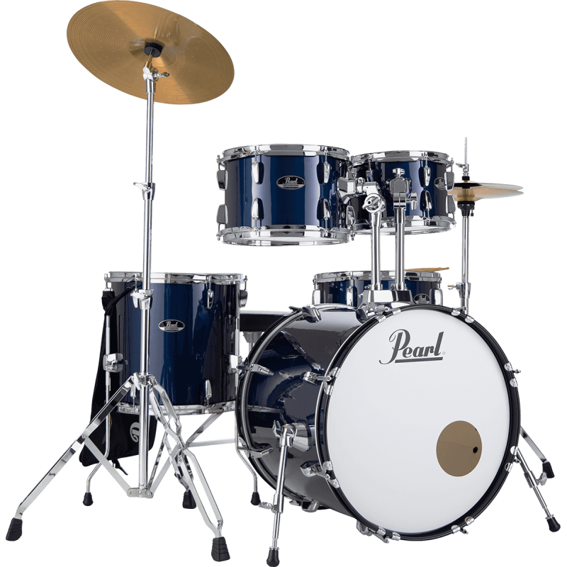 PEARL RSS505CC-743 batterie roadshow fusion 20" + pack sabian solar royal blue metallic