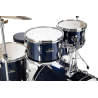 PEARL RSS505CC-743 batterie roadshow fusion 20" + pack sabian solar royal blue metallic