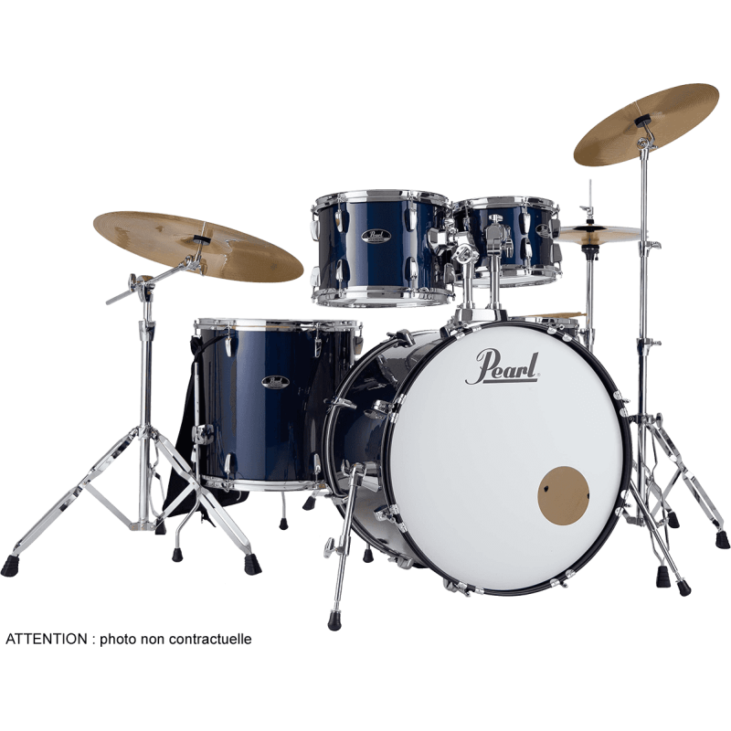 PEARL RSS525SBCC-743 batterie roadshow 5f rock 22" + b-50 + ride 20" solar royal blue metallic