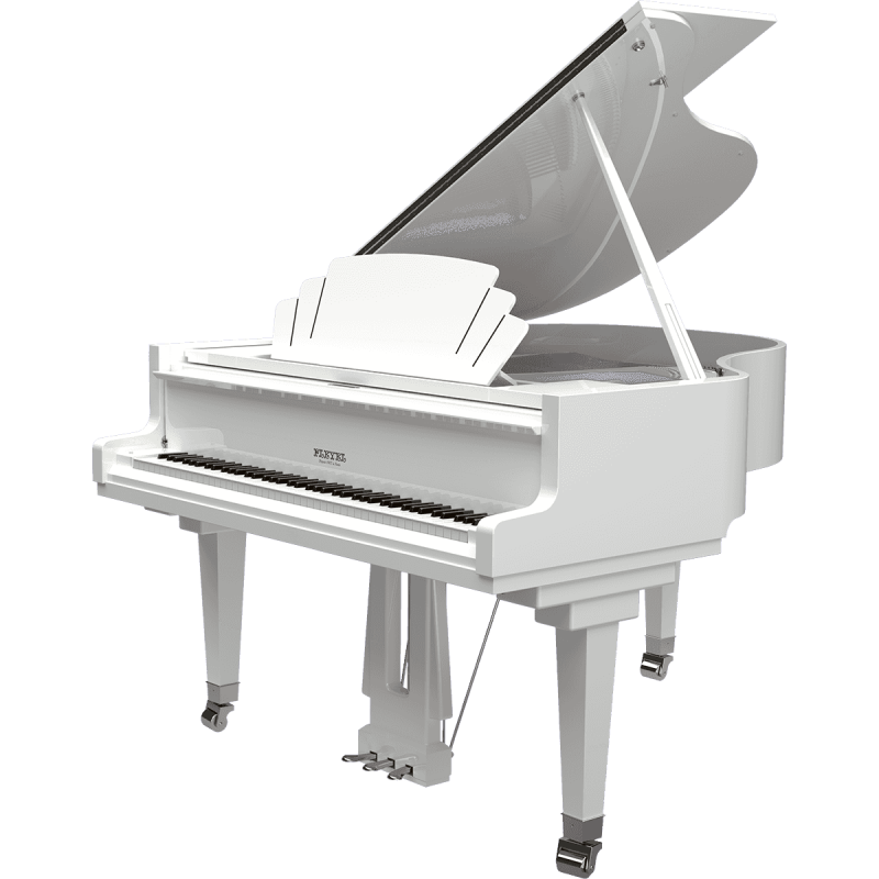PLEYEL P170T-WHT p170 trocadéro quart de queue blanc brillant