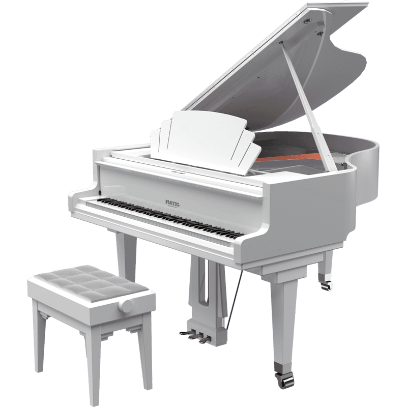 PLEYEL P170T-WHT p170 trocadéro quart de queue blanc brillant