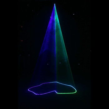 POWER LIGHTING NEPTUNE 200 GBC V2 Laser à faisceaux Vert, Bleu, Cyan 200 MW
