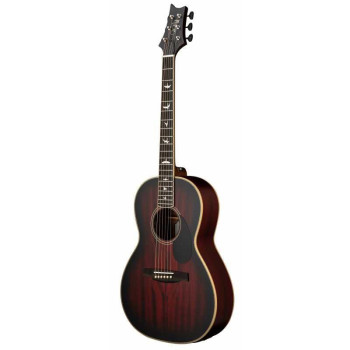 PRS GUITARS PRS SE P20E Parlor Electro-Acoustic, Fire Red Burst