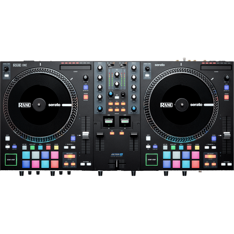 RANE DJ ONE contrôleur dj professionnel 2 voies plateaux motorisés pour serato dj