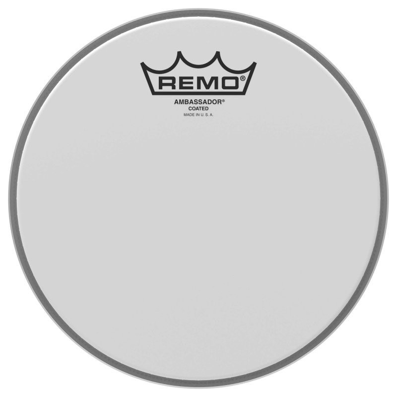 REMO BA-0108-00 peau ambassador sablée 8 pour tom