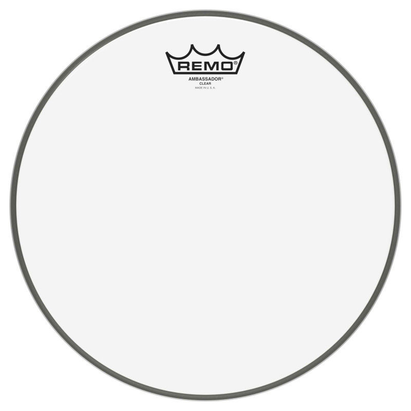 REMO BA-0312-00 peau ambassador transparente 12 pour tom/ caisse claire