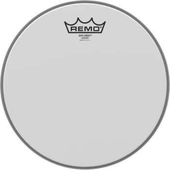 REMO BD-0113-00 peau diplomat sablée 13 pour tom/ caisse claire