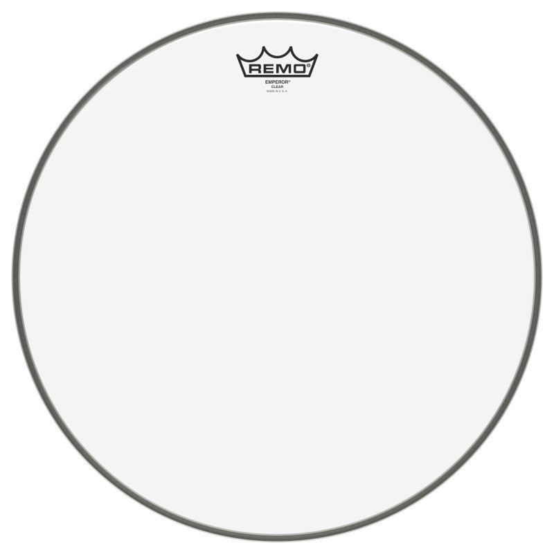 REMO BE-0316-00 peau emperor transparente 16 pour caisse claire/ tom sur pieds