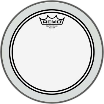 REMO P3-0310-BP peau powerstroke 3 ambassador transparente 10 pour tom/ caisse claire