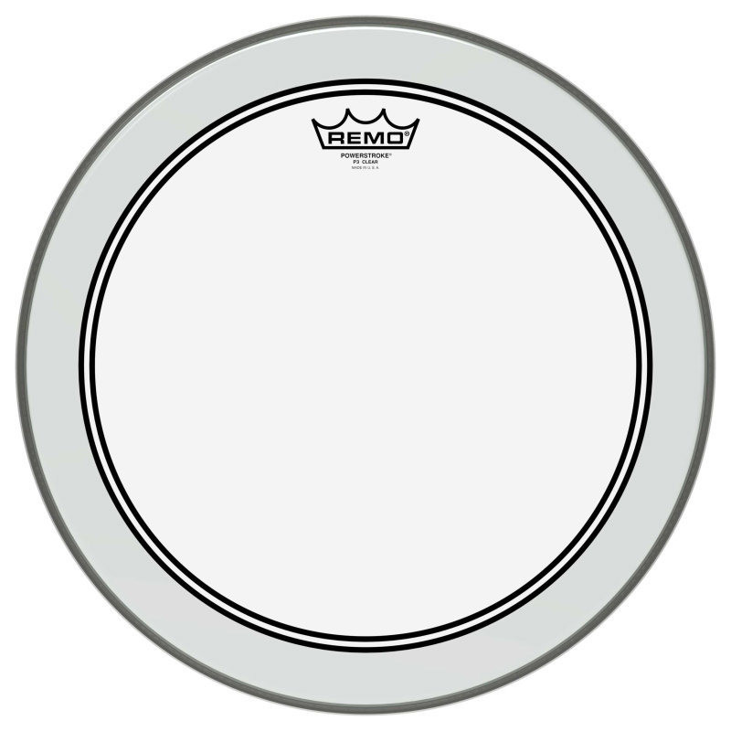 REMO P3-0316-BP peau powerstroke 3 ambassador transparente 16 pour caisse claire