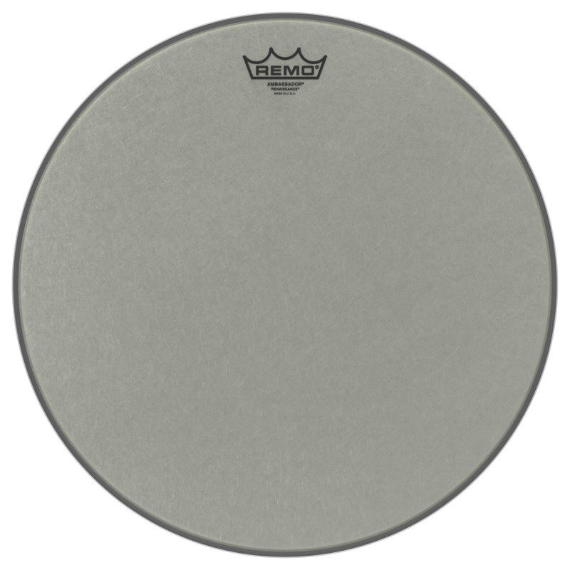 REMO RA-0016-SS peau renaissance ambassador 16 pour caisse claire/ tom sur pieds