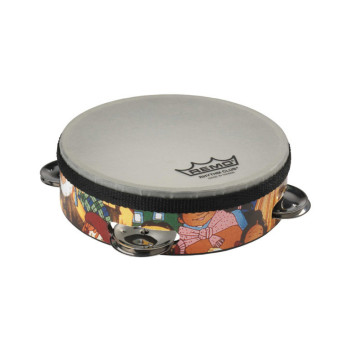 REMO RH-2106-00 tambourin rhythm club 6 x 1.75 avec 4 paires de cymbalettes