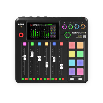 RODE CasterPro II Workstation Podcast Noir