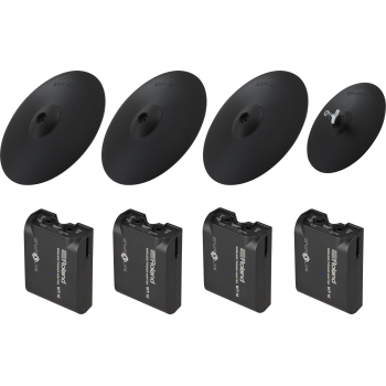 ROLAND 4CY-4WT-01 cymbal & wireless trigger set