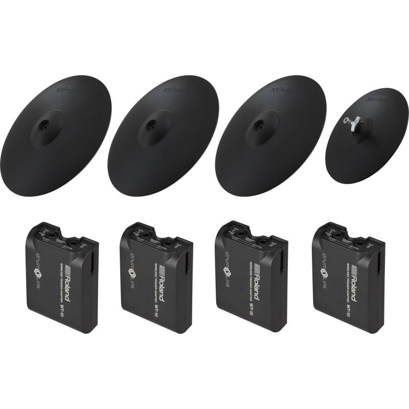 ROLAND 4CY-4WT-01 cymbal & wireless trigger set