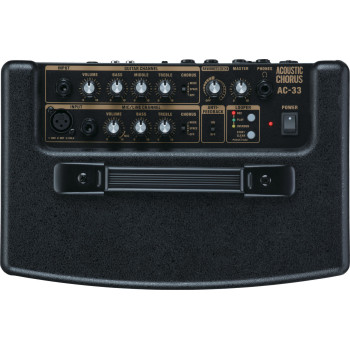 ROLAND AC-33 15w + 15w battery acoustic amp avec reverb chorus and looper