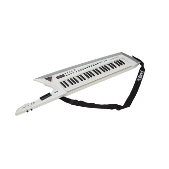 ROLAND AX-EDGE-W 49 key shoulder worn synthesizer (white)