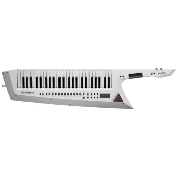 ROLAND AX-EDGE-W 49 key shoulder worn synthesizer (white)