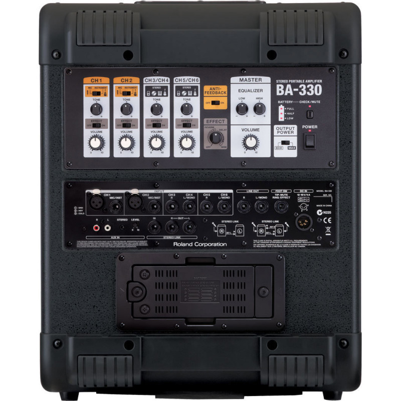 ROLAND BA-330 4 x 6.5" portable digital stereo pa system
