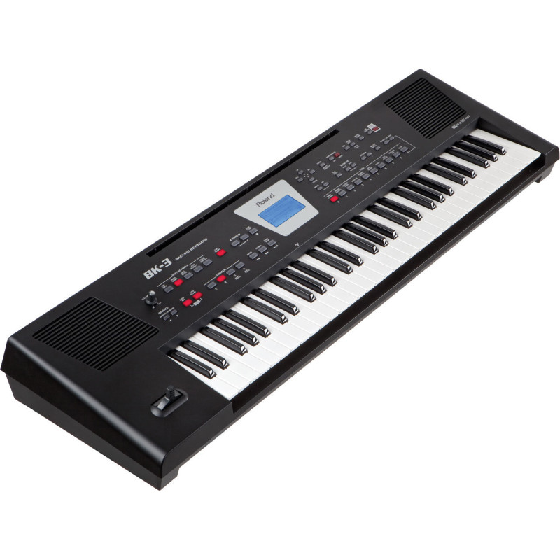 ROLAND BK-3 self contained backing keyboard avec sounds styles & music assistants