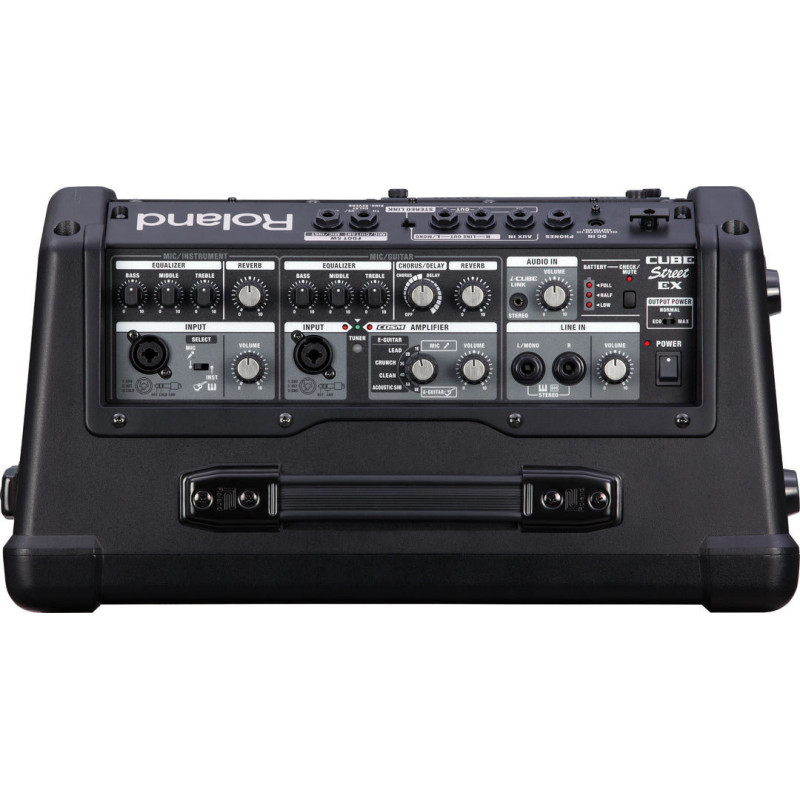 ROLAND CUBE-STEX 25w + 25w stereo battery powered pa avec cosm