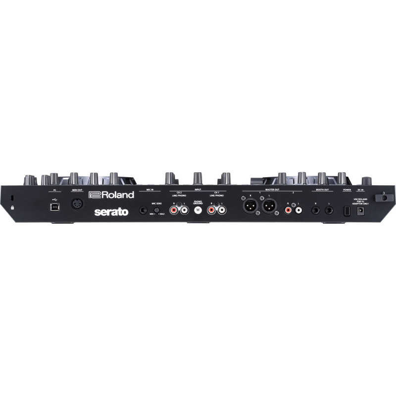 ROLAND DJ-505 2 channel 4 deck dj controller avec vintage drum machine sounds - inc serato pro licence