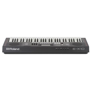 ROLAND E-X10 portable keyboard avec auto-accompaniment features and microphone input