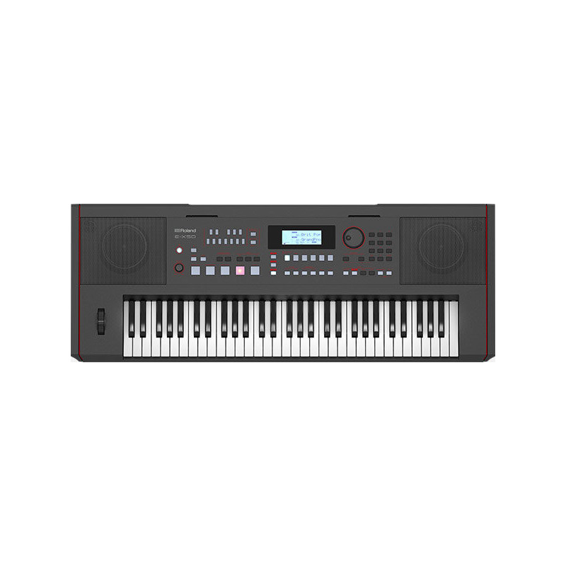 ROLAND E-X50 entertainment keyboard avec professional roland sounds auto-accompaniment features & bluetooth®