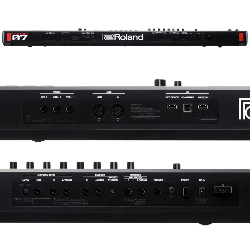 ROLAND FANTOM-07 workstation synthesizer fantom-07
