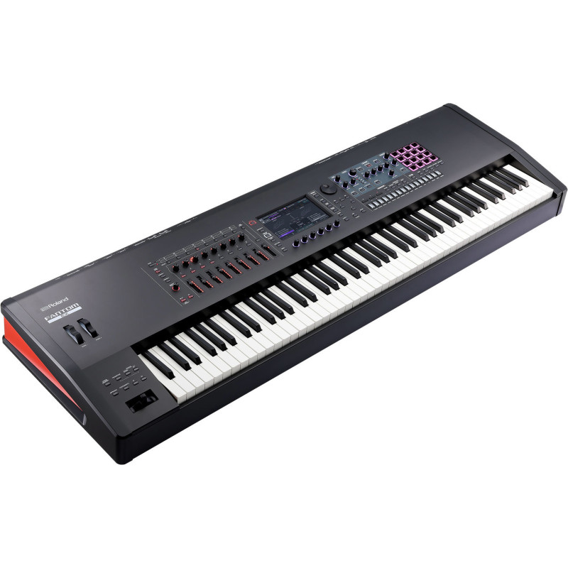 ROLAND FANTOM-8-EX workstation synthesizer fantom-08 avec model expansions