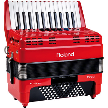 ROLAND FR-1X RD  v-accordion (red avec keys)
