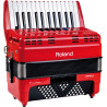 ROLAND FR-1X RD  v-accordion (red avec keys)
