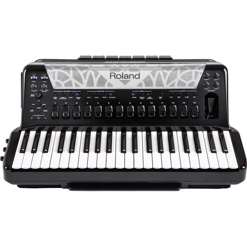 ROLAND FR-8X BK v-accordion w / dynamic bellow behaviour (black avec keys)