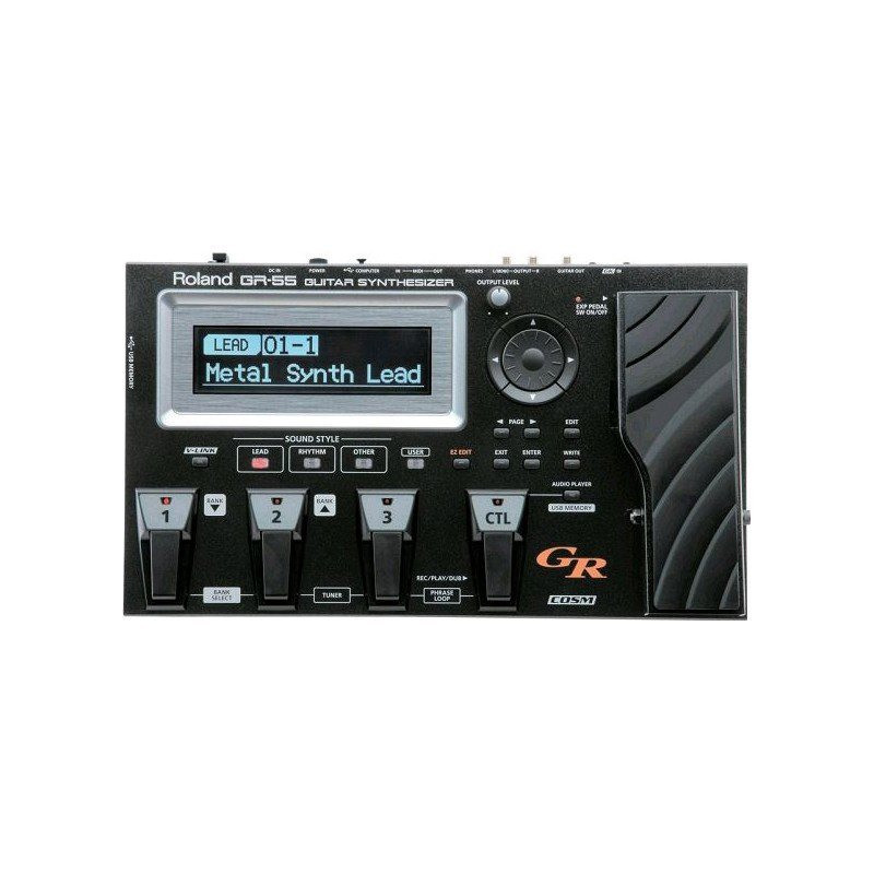 ROLAND GR-55GK-BK guitar synthesizer avec gk3 pickup