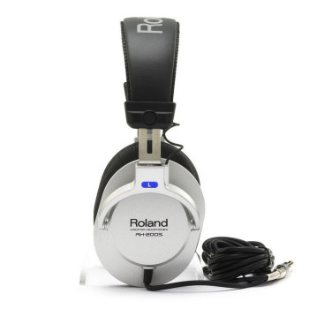 ROLAND RH-200S monitor grade closed stereo headphone (silver)