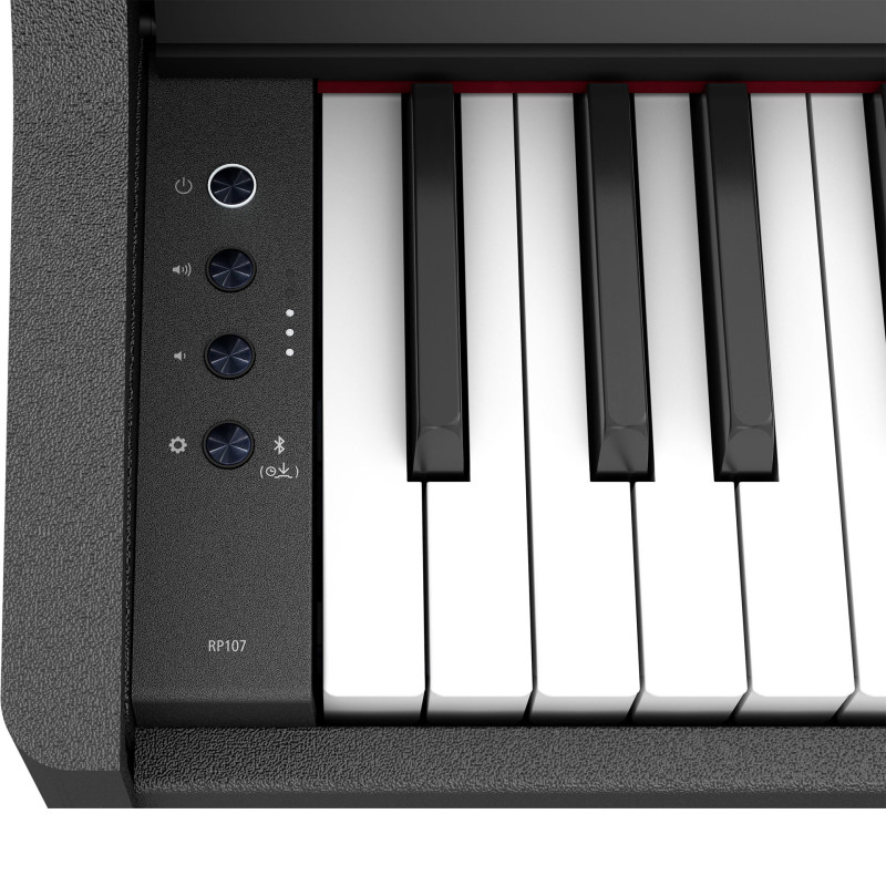 ROLAND RP107-BKX traditional compact digital piano (contemporary black)
