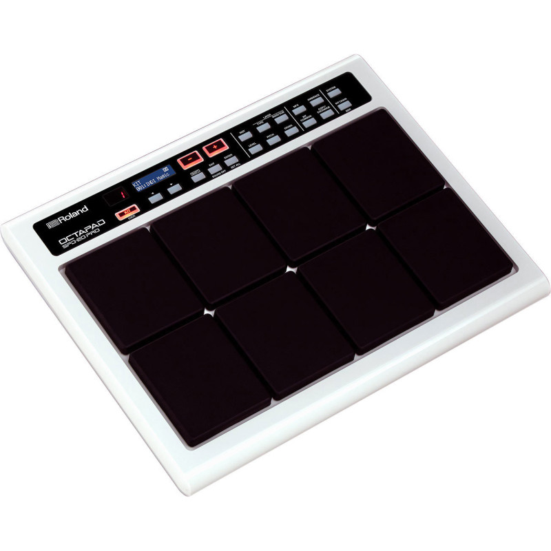 ROLAND SPD-20PRO 8-pad percussion pad avec loop function white finish