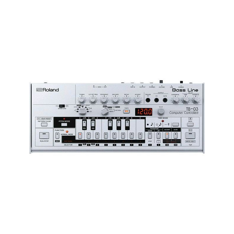 ROLAND TB-03 bass line synth based on iconic tb-303