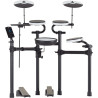ROLAND TD-02KV compact entry-level drum kit avec bluetooth compatibility a mesh snare and wider versatile drum stand