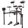 ROLAND TD-02KV compact entry-level drum kit avec bluetooth compatibility a mesh snare and wider versatile drum stand