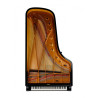 SHIGERU KAWAI SK EX acoustique Noir laque 278cm