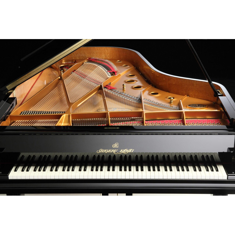 SHIGERU KAWAI SK6 acoustique Noir laque 214cm MPA Master Piano Artisan