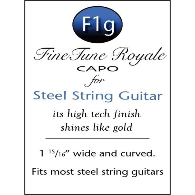 SHUBB Capodastre Fine Tune Royale Acoustique/Western Rose Gold