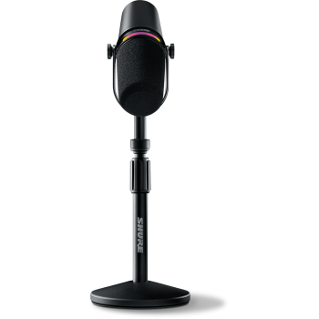 SHURE MV7+-K-BNDL bundle mv7+ noir avec stand de table