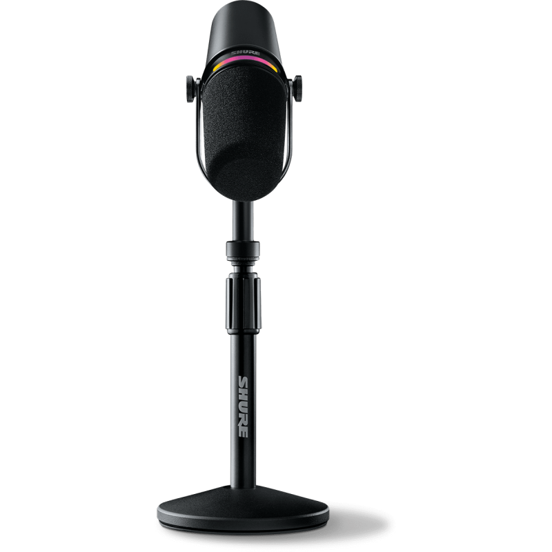 SHURE MV7+-K-BNDL bundle mv7+ noir avec stand de table