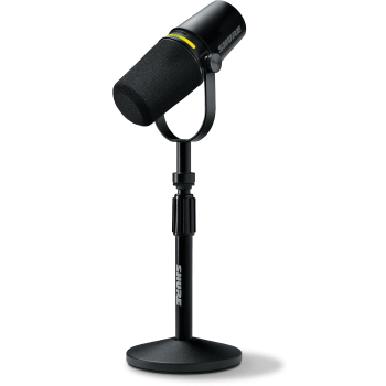 SHURE MV7+-K-BNDL bundle mv7+ noir avec stand de table